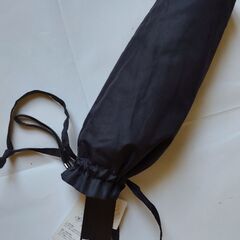 新品未使用 折りたたみ傘　日傘　収納袋付き　紫外線カット　UVカットの画像