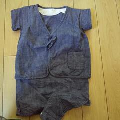 美品♪無印良品の甚平80センチ