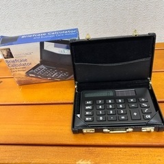 TONO★ 名刺入れ＆電卓 スーツケース型