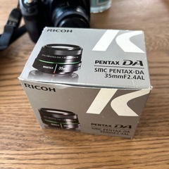 PENTAX DA K-50デジタル一眼レフカメラ　レンズ付き傷なしの画像