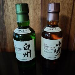 山崎・白州（ウイスキー）180mlの画像
