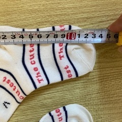 【お譲り先決まりました】未使用　靴下　13cmの画像