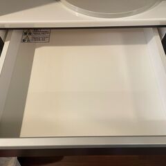 ニトリ キッチンカウンター ダークブラウンの画像