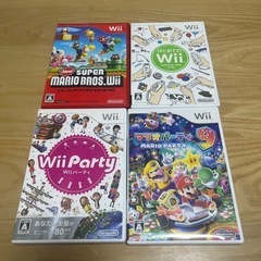 お取引中　wii ソフト4本セット