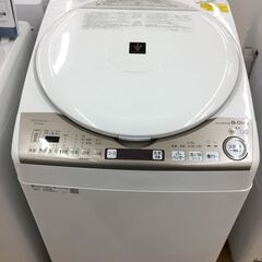 ★ジモティ割あり★ SHARP　シャープ 洗濯機 ES-TX8DKS 8kg 20年製 動作確認／クリーニング済み SJ6552