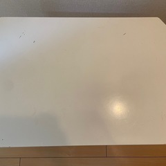 NITORI 折りたたみテーブル　白の画像