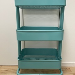 【お渡し予定あり】IKEA キャスター付き3段ワゴン