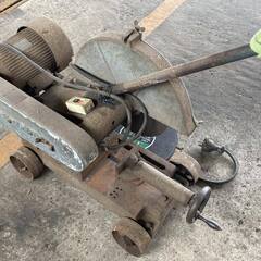 【ジャンク】ミズホ　高速切断機　砥石切断機 　カッター　NO.3　三相200V　動作確認済の画像