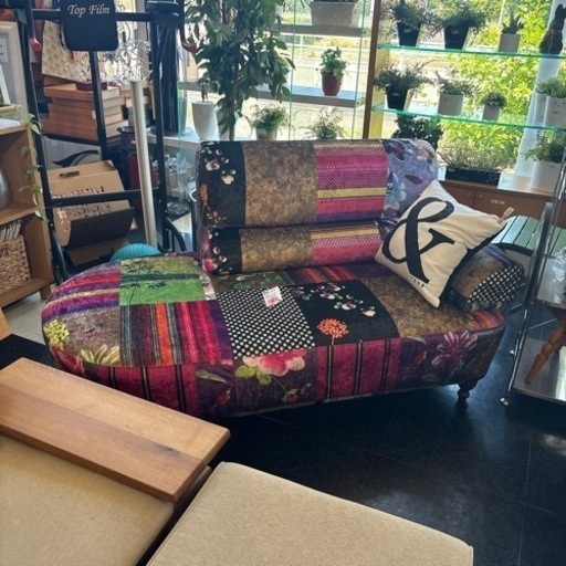 関家具 LOUIS ルイス パッチワークソファ パッチワークソファー パッチワーク カウチソファ カウチソファー ソファ ソファー 派手 個性的 おしゃれ インテリア