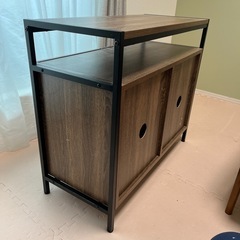 収納棚(テレビ台) 色:ブラウンの画像