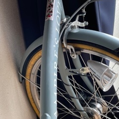 a.n.design works 前後異径 自転車 限定色 3段変速 オートライト ペット載せ可の画像