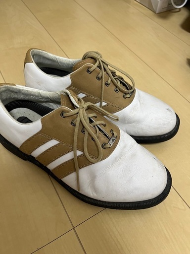 adidas ゴルフシューズ袋付き　25cm