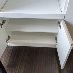 ニトリ レンジ台 フォルム RE9090 食器棚 　の画像