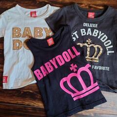 BABYDOLL　110 100　Tシャツ　タンクトップ　の画像