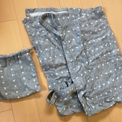 授乳ケープ　巾着付き