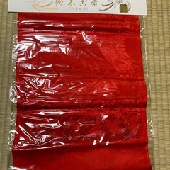 お譲り先決定（新品）七五三帯飾り　正絹志古貴（しごき）高級品
