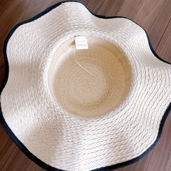 【お取引先決まりました】ストローハット　麦わら帽子の画像