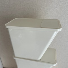 Kcud ダストボックス　10ℓ ゴミ箱　分別
　ストッカー　3個セットの画像