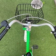 リヤタイヤ新品 18インチ 自転車 子供用 モトクロス風　の画像