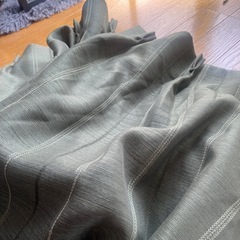 お洒落🪴深緑のカーテンの画像