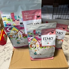 ELMO リッチインチキン　3キロ一袋800g2袋幼犬用