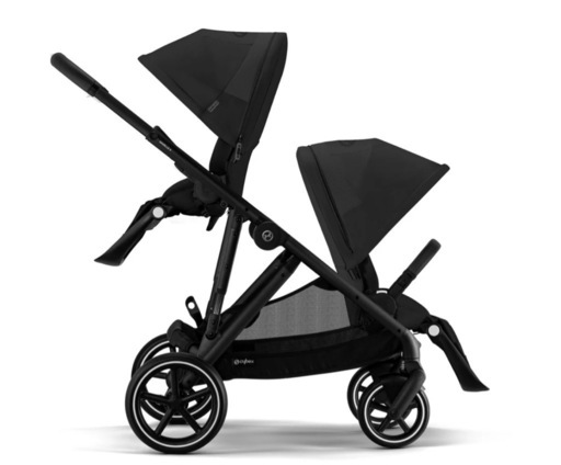 サイベックス ガゼルS + シートユニット セット A型 2人乗り ベビーカー 双子 年子 両対面 デュオ Cybex Gazelle S