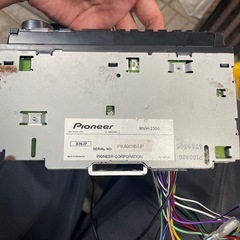 カロッツェリア(パイオニア) カーオーディオ MVH-3300 1DIN USBの画像
