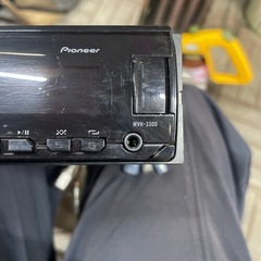 カロッツェリア(パイオニア) カーオーディオ MVH-3300 1DIN USBの画像