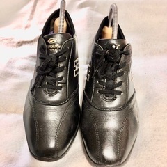 訳あり品　格安　radyes hawkins sports shoes 22.5 レザー靴　usedの画像