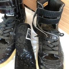 プーマスニーカー　スパンコールの画像