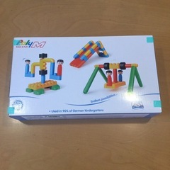 PolyM　マルチカラー組み立てブロック（ポリエムデラックスセット760011）の画像