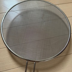 揚げ物　ハネ防止　蓋