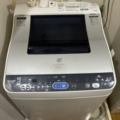 SHARP 洗濯機ES-TG60Fの画像