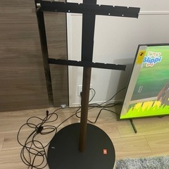 新品未使用 テレビスタンド WALL A2 ロータイプ キャスタータイプ　ウォールナット　ナカムラ｜NAKAMURA 24〜55V型対応