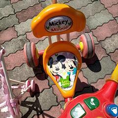 3輪車と押し車、無料　オマケあるかもの画像