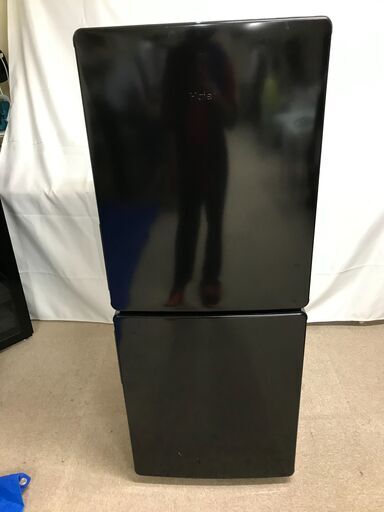 【北見市発】ハイアール Haier ノンフロン冷凍冷蔵庫 JR-NF148CK 148L 2022年製 黒 一人暮らし キッチン家電 新生活 (E2953kxaY)