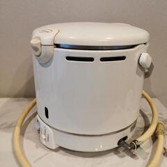 引き取り限定 ガス炊飯器ホース付き 一升 すぐ使える