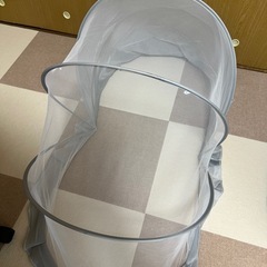 新品ベビー用蚊帳　ワンタッチ　折りたたみ　　　の画像