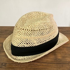 (美品)メンズ　麦わら帽子の画像