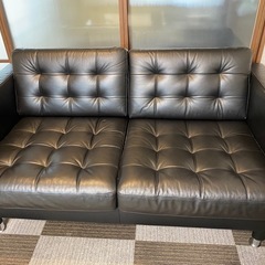 【最終値下げ】IKEA 2人掛けソファの画像