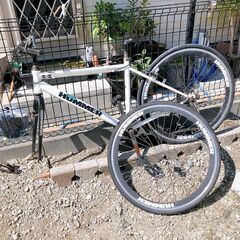 自転車 廃車 部品取り