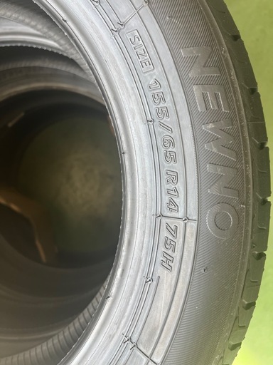 軽自動車用タイヤ NEWNO 155/65R14 未使用品