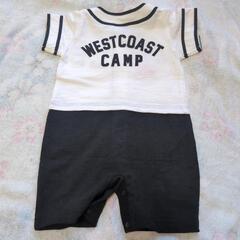 新品タグ付きプティマイン☆ユニフォーム風2WAYオールの画像