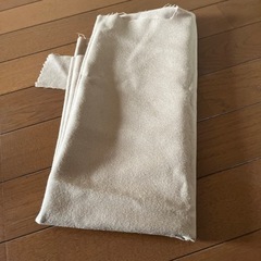 ハギレ　秋冬向け生地　ベージュ　