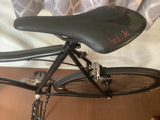 自転車ピストバイクBLACK (the ground) 横浜のロードバイクの中古