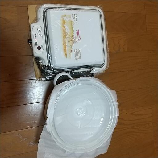 電気加温トレー＆ホーロー鍋セット