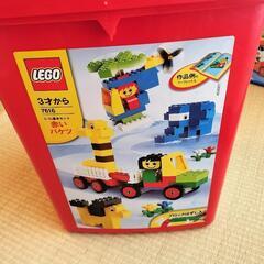 LEGOバケツ赤