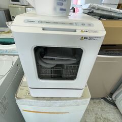 一人暮らし用　食器洗い乾燥機2023年製　使用2カ月！！ラクアmini Plus TK-STTDPSWH [ホワイト]の画像