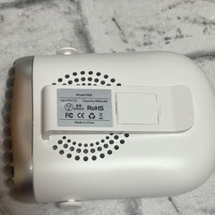 【1台4役 この夏も涼しく快適に】携帯扇風機 首掛け ネッククーラー ホワイトの画像