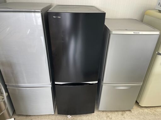 2020年製　東芝153L冷蔵庫　ボトムタイプ